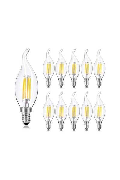 GENERAL'S Candle Chandelier Bulb 4W Set of 10