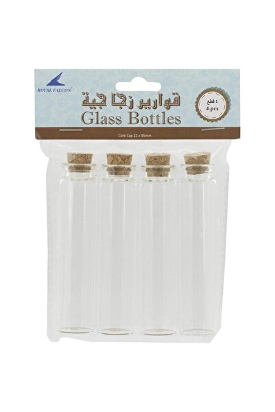 Royal Falcon زجاجة زجاجية مع فلين