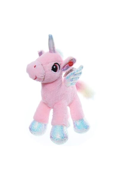 OEM Stuffed Toy, Unicorn with Sound, Pink, 33 cm