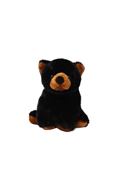 MASHASHOP Ursulet de plus, realist, MASHASHOP, negru/maro, 25 cm