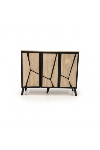 DEC20 Malaysian 3-door shoe cabinet with luxurious design