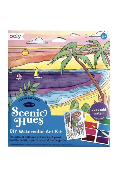 Ooly مجموعة إكسسوارات أوشن بارادايس الملونة