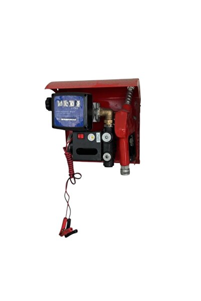 TarımGaraj Gross Kabinli 12 Volt Mazot ve Sıvı Transfer Pompası Sayaçlı Taban...