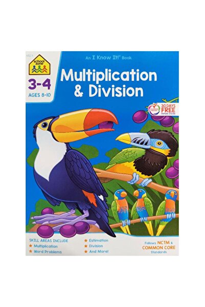 School Zone Publishing Multiplication & Division