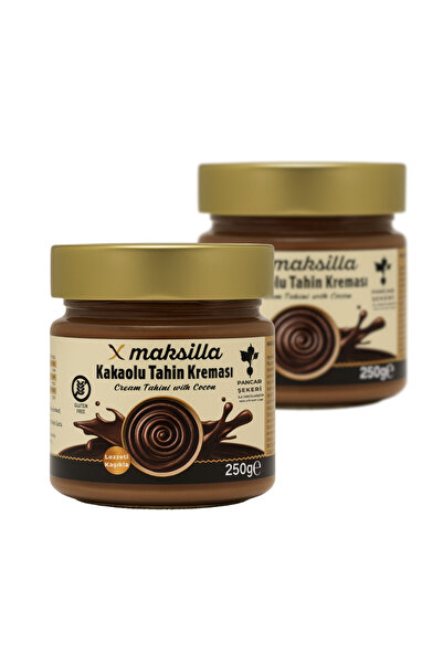 Maksilla كريم الطحينة بالكاكاو عبوة من قطعتين (250 جرام × 2)