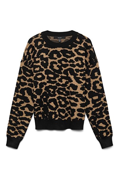 Vero Moda Strickpullover VMSILJEANIMAL Pullover