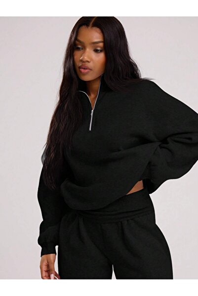 Velostra Swea unisex cu jumătate de fermoar, cu 3 fire, gros, de iarnă, fără ...