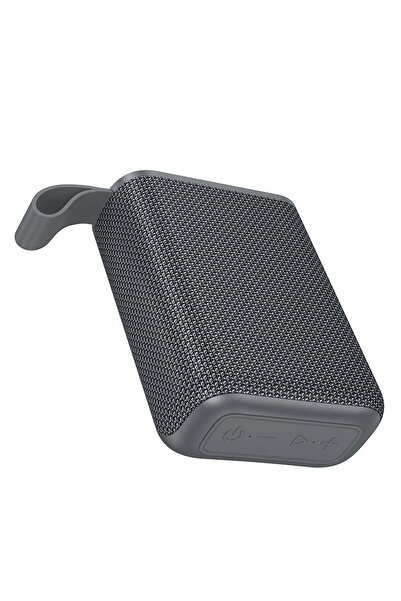 REDz Accessories Bluetooth Speaker, 5W, 1200 mAh Battery, Waterproof, FM Radio, Hoco HC34, Gray