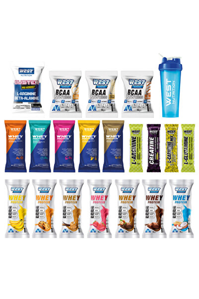 West Nutrition Whey Protein Tozu BCAA Kreatin Preworkout Deneme Paketi