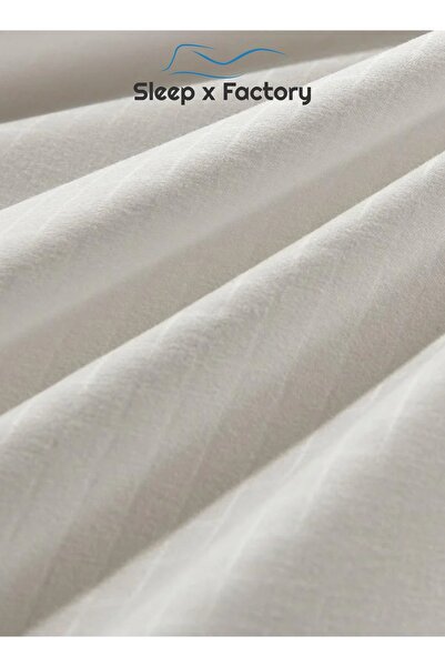 Sleep x Factory Rest Dose Hotel Comforter Set – 5 Pieces – Soft Touch – Duvet 230x180 cm – Fitted Sheet 200x140 cm