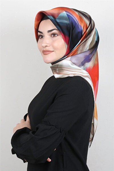 PİRAMİT وشاح صيفي من الشيفون من أنجل 7919816-952