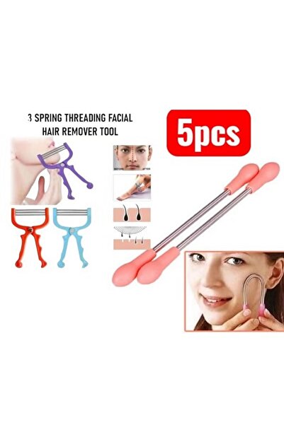 Generic أداة إزالة شعر الوجه بالخيط – 5 قطع
