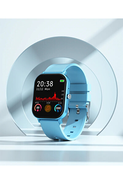 İSP LikeSmart ProFiT SmartWatch, 1.4" FULL TEMPERED GLASS Display, Notifications, Thermometer, Monitors