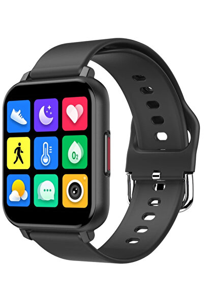 İSP Ceas SmartWatch LikeSmart TimeFiT, TFT Tempered Glass Display, 1.55", Oximetru SpO2, Notificari, Mon