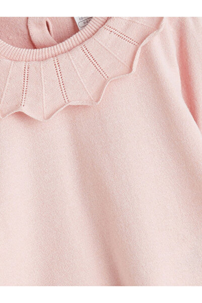 LC Waikiki Create Your Style from Uzg Store |   Crew Neck Baby Girl Knitwear Sweater and Pants 2-Piece Set