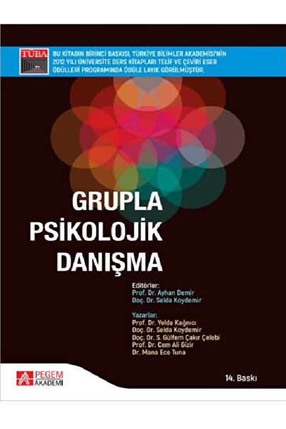 Seçkin Yayıncılık Ayhan Demir  Grupla Psikolojik Danışma