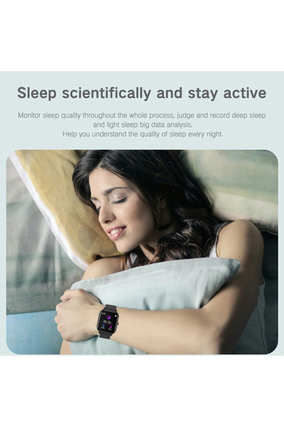 İSP Ceas SmartWatch LikeSmart ProFiT, 1.4" FULL TEMPERED GLASS Display, Notificari, Termometru, Monitori