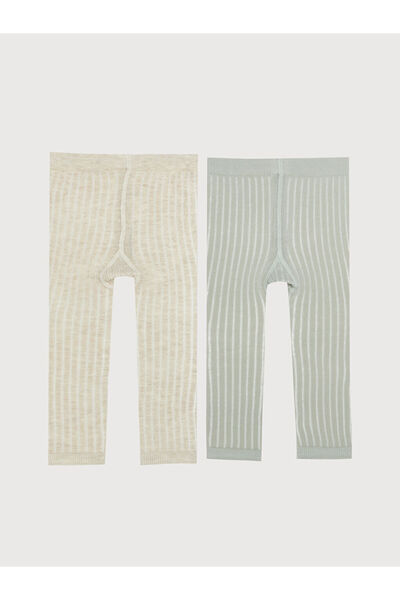 LC Waikiki Creați-vă stilul din magazinul UZG |   Chiloți pentru fete cu dungi, pachet de 2