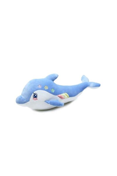 OEM Jucărie de pluș Delfin, Albastru, 50 cm