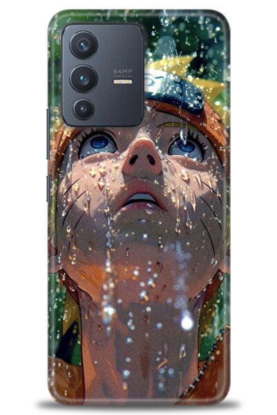 Rulet Aksesuar حافظة سيليكون متوافقة مع هاتف Vivo V23 5G HD مطبوع + واقي شاشة...