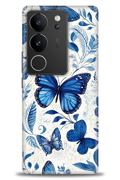 Rulet Aksesuar حافظة سيليكون متوافقة مع هاتف Vivo V29 5G HD مطبوع + واقي شاشة...