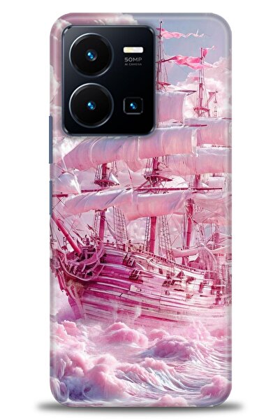 Rulet Aksesuar Vivo Y22S Compatible Hd Printed Silicone Case + Ceramic Screen...