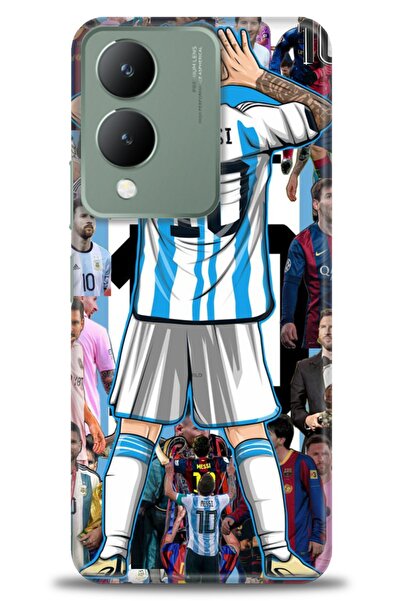 Rulet Aksesuar Vivo Y17S Compatible Hd Printed Silicone Case + Ceramic Screen...