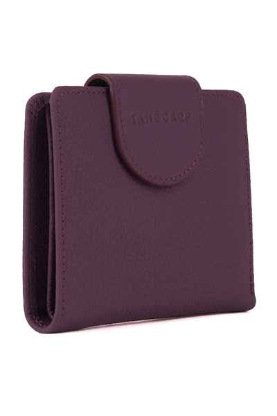 TANGCARF Genuine Leather Women's Wallet |   Nis 3202 Purple