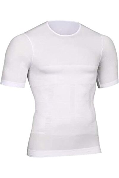 Other Slimming Body Shaper Vest Size L Shirt Abs Abdomen Slim, Compression Muscle Tank Bodysuit Tight Body