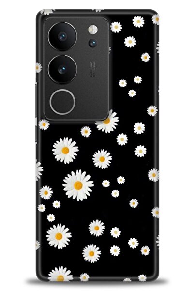 Rulet Aksesuar Vivo V29 5g Compatible Hd Printed Silicone Case + Ceramic Scre...