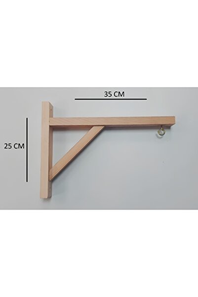 Antalya Kent ekipmanları 2 li Ahşap Raf Ayağı Saksılık Çok Amaçlı İster Raf İ...