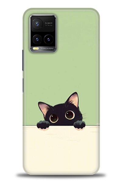 Rulet Aksesuar Vivo Y21S Compatible Hd Printed Silicone Case + Ceramic Screen...