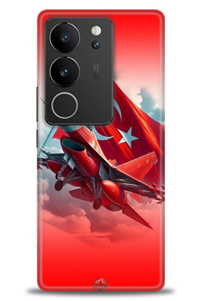 Rulet Aksesuar حافظة سيليكون HD مطبوع متوافقة مع هاتف Vivo V29 5G + واقي شاشة...