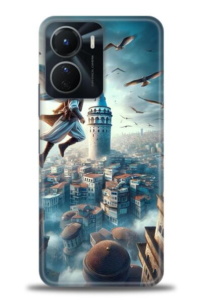 Rulet Aksesuar Vivo Y16 Compatible Hd Printed Silicone Case + Ceramic Screen ...