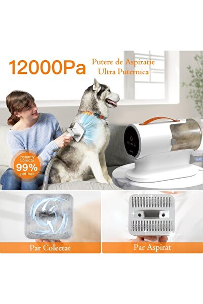 EvoSmart Masina De Tuns Animale, Caini, Pisici, EvoSmart™ PG100 AirRobo