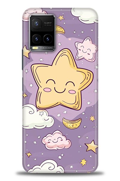 Rulet Aksesuar Vivo Y21 Compatible Hd Printed Silicone Case + Ceramic Screen ...