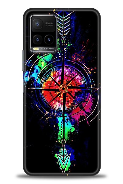 Rulet Aksesuar Vivo Y33S Compatible Hd Printed Silicone Case + Ceramic Screen...