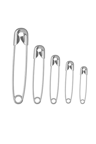 Lawazim مجموعة دبابيس أمان - 102 قطعة دبابيس مقاومة للصدأ متعددة الأحجام مع م...