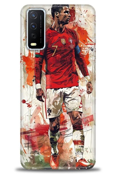 kılıfevreni غطاء متوافق مع هاتف Vivo Y20S A+ Plus HD مطبوع - غطاء من السيليكو...