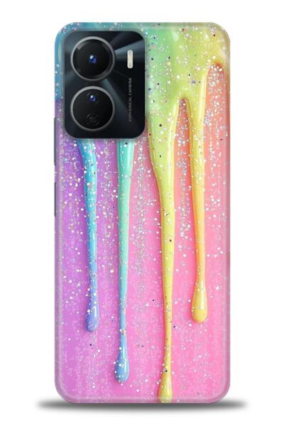 Rulet Aksesuar Vivo Y16 Compatible Hd Printed Silicone Case + Ceramic Screen ...