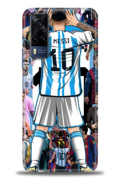 Rulet Aksesuar Vivo Y53S Compatible Hd Printed Silicone Case + Ceramic Screen...