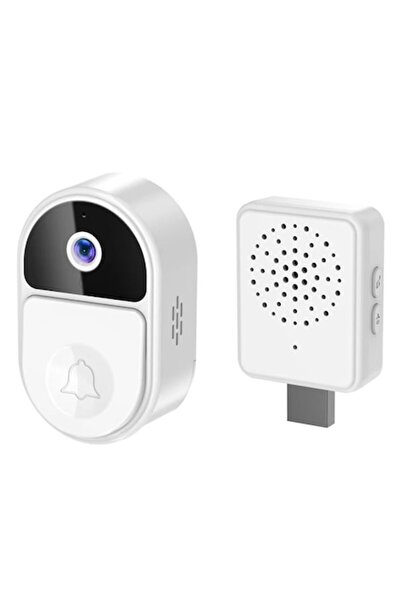 EvoSmart Sonerie wireless EvoSmart™ V8, Interfon video inteligent, WiFi, Baterie reîncărcabilă, Modificare voce