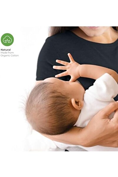 Moon Organic Moms Feeding T-shirt-Dark Grey