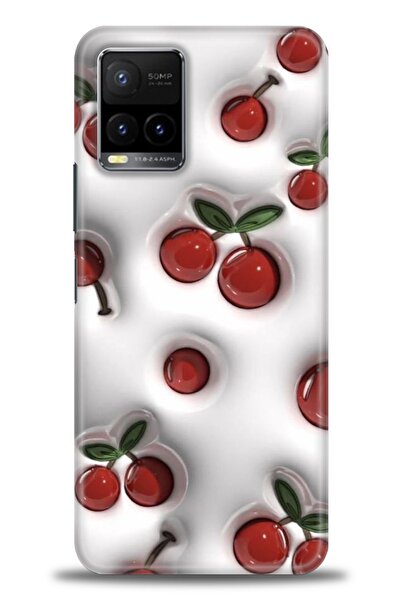 Rulet Aksesuar Vivo Y33S Compatible Hd Printed Silicone Case + Ceramic Screen...