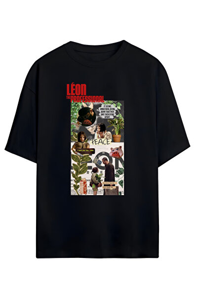 SVART WEAR Unisex Oversized Cotton T-Shirt Specially Designed for Leon the Pr...