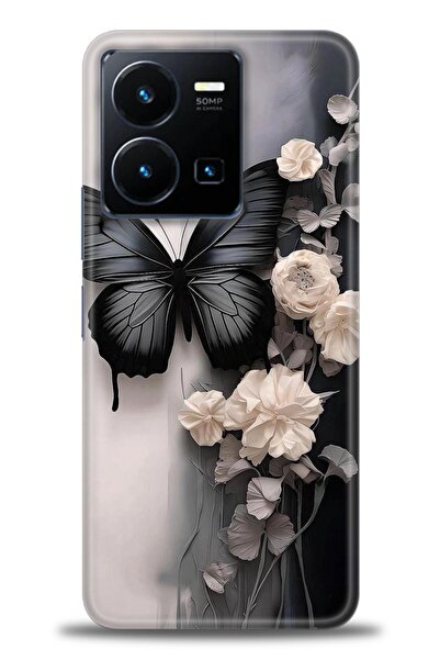 Rulet Aksesuar Vivo Y35 Compatible Hd Printed Silicone Case + Ceramic Screen ...