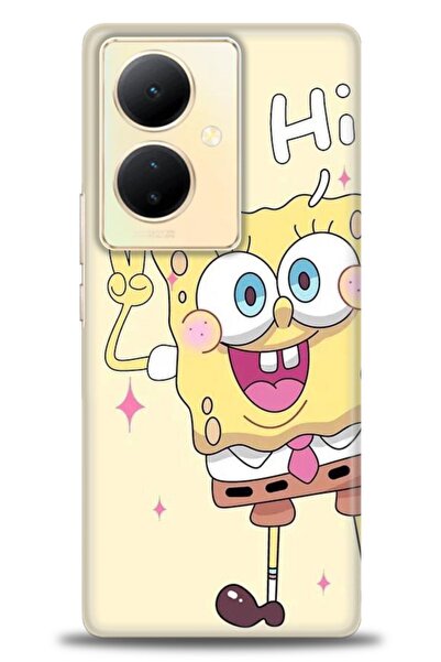 Rulet Aksesuar حافظة سيليكون متوافقة مع هاتف Vivo V29 Lite 5G HD مطبوع + واقي...