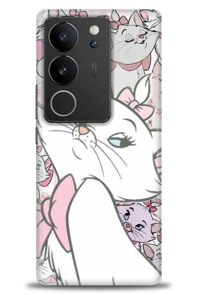 Rulet Aksesuar حافظة سيليكون متوافقة مع هاتف Vivo V29 5G HD مطبوع + واقي شاشة...