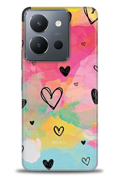 kılıfevreni غطاء متوافق مع هاتف Vivo Y36 A+ Plus HD مطبوع - غطاء من السيليكون...