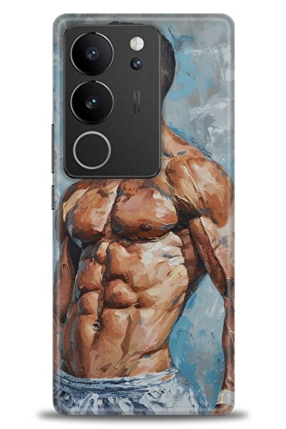 Rulet Aksesuar Vivo V29 5g Compatible Hd Printed Silicone Case + Ceramic Scre...